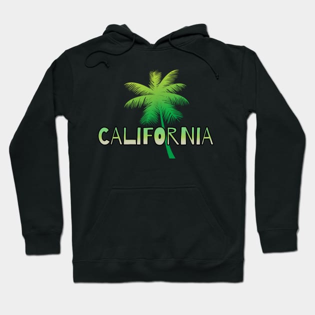 California t-shirt designs Hoodie by Coreoceanart